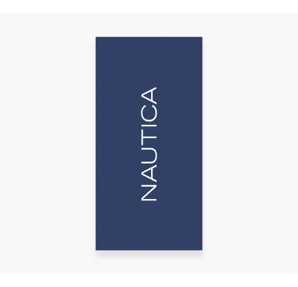 Πετσέτα Θαλάσσης 80x160 Nautica-Nau Logo Blue