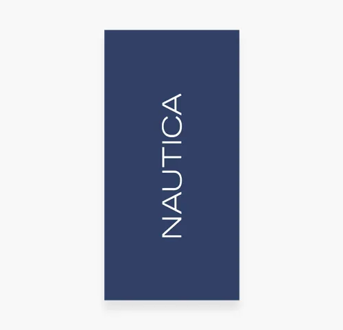 Πετσέτα Θαλάσσης 80x160 Nautica-Nau Logo Blue