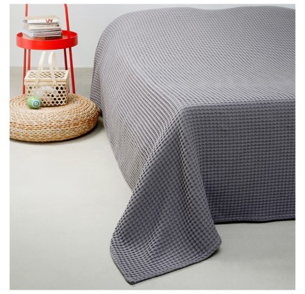Κουβέρτα Πικέ Dark Grey Κουβέρτα Πικέ Dark Grey