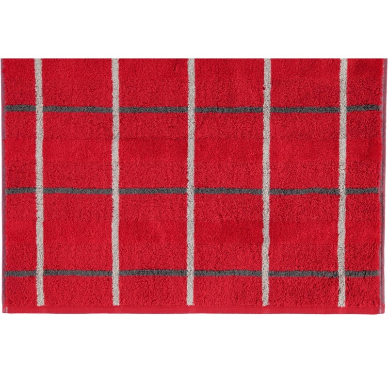 Πετσέτα Προσώπου (50x 100) Cawo 1079 Square Red 