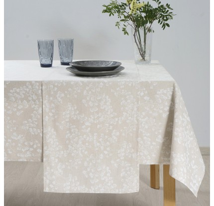 Τραπεζομάντηλο (140x 220) Aria Dimeco Beige  Τραπεζομάντηλο (140x 220) Aria Dimeco Beige