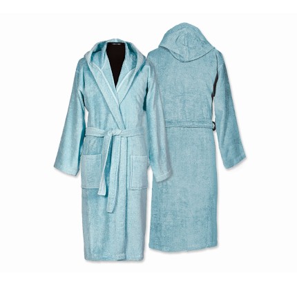 Μπουρνούζι Με Κουκούλα Nef-Nef Comfort Aqua Μπουρνούζι Με Κουκούλα Nef-Nef Comfort Aqua