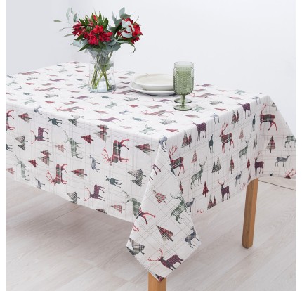 Χριστουγεννιάτικο Τραπεζομάντηλο (140x 300) Deer Dimeco