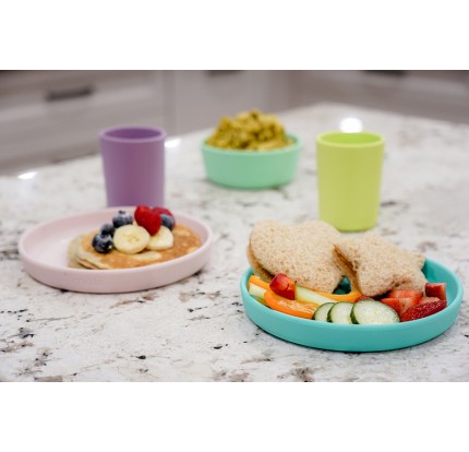 Σετ Φαγητού Σιλικόνης 3τμχ Melii Lime-Mint-Blue Σετ Φαγητού Σιλικόνης 3τμχ Melii Lime-Mint-Blue