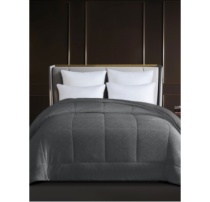 Κουβερτοπάπλωμα Υπέρδιπλο Dalia Anthracite Κουβερτοπάπλωμα Υπέρδιπλο Dalia Anthracite