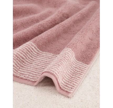 Πετσέτα Σώματος (80x 150) Cawo 590 Two-Tone Magnolie