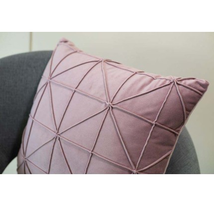 Διακοσμητική Θήκη Μαξιλαριού (45x 45) Velour Triangle Διακοσμητική Θήκη Μαξιλαριού (45x 45) Velour Triangle