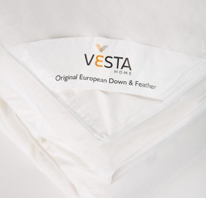 Πάπλωμα Λευκό Πούπουλο Υπέρδιπλο Vesta Imperial Light
