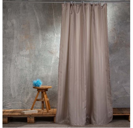 Κουρτίνα Μπάνιου 1.80x 2.00 Melinen Jacquard Grey Κουρτίνα Μπάνιου 1.80x 2.00 Melinen Jacquard Grey