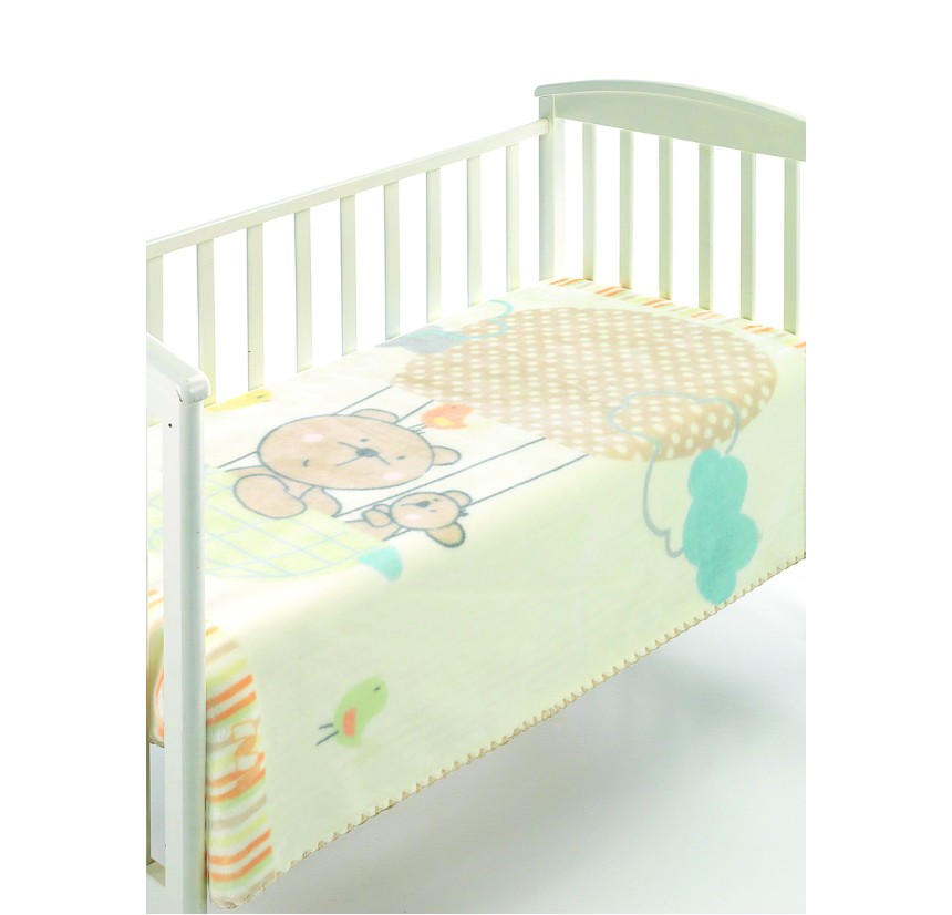 Βρεφική Κουβέρτα Κούνιας Mora Kidz C75 Beige