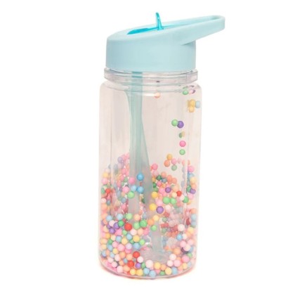 Παγούρι Με Καλαμάκι 300ml Petit Monkey Macaron Pops Aqua Blue Παγούρι Με Καλαμάκι 300ml Petit Monkey Macaron Pops Aqua Blue