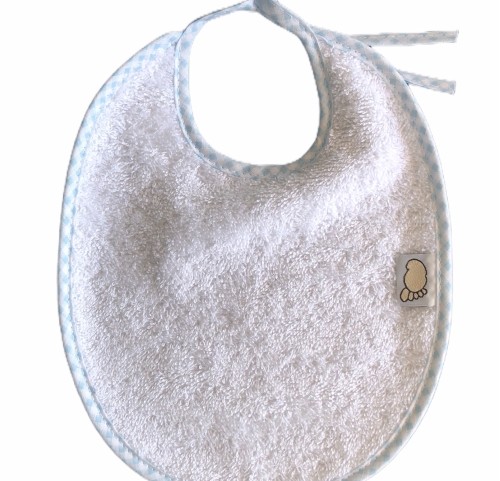 Σαλιάρα Μπουρνουζέ Χωρίς Κέντημα Μακρόστενη (Κορδόνι)