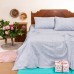 Σεντόνι Μονό με Λάστιχο 1.00x 2.00+ 32  Melinen Mixology Romantic Jean