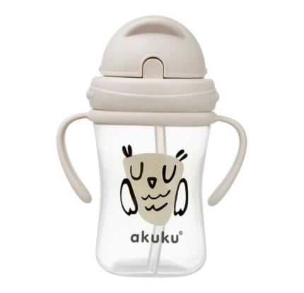 Ποτηράκι Με Καλαμάκι 300ml Akuku Owl Ποτηράκι Με Καλαμάκι 300ml Akuku Owl