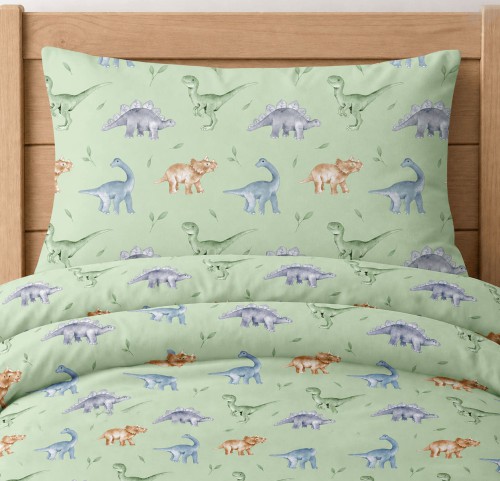 Παιδικά Σεντόνια Μονά (Σετ) Dinosaurs
