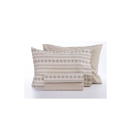 Σεντόνια Μονά Φανελένια (Σετ) Nef-Nef Hope Ecru Σεντόνια Μονά Φανελένια (Σετ) Nef-Nef Hope Ecru