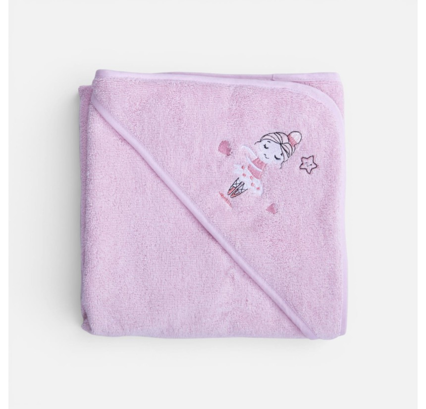 Βρεφική Κάπα 75x75 Nef-Nef Ballerine World Light Lilac