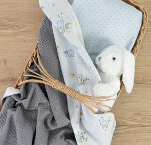 Πικέ Κουβέρτα Αγκαλιάς 80x110 Borea Birdie Σιέλ Πικέ Κουβέρτα Αγκαλιάς 80x110 Borea Birdie Σιέλ