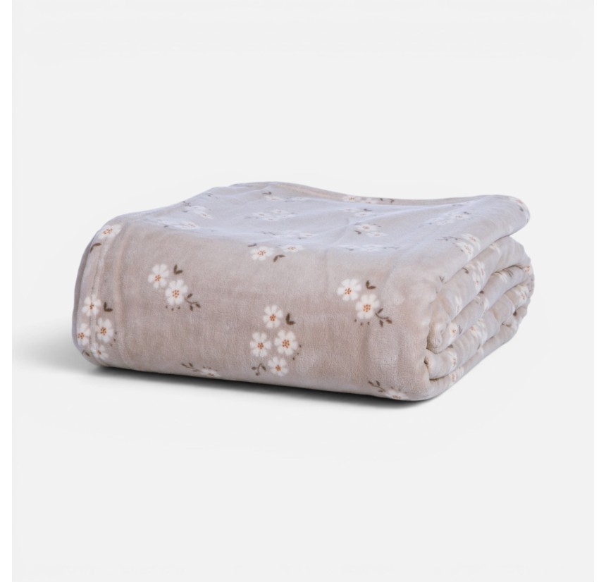 Κουβέρτα Fleece Μονή  Nef - Nef Judith Grey