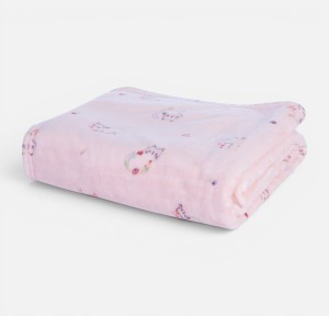 Βρεφική Κουβέρτα Fleece Αγκαλιάς 75x110 Nef-Nef Cats Are Perfect Pink