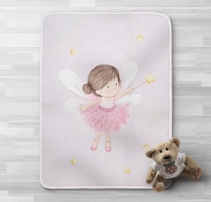 Βρεφική Κουβέρτα Κούνιας 100x140 Borea Fantasia 