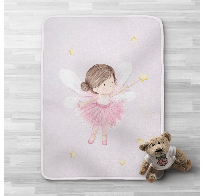 Βρεφική Κουβέρτα Κούνιας 100x140 Borea Fantasia 