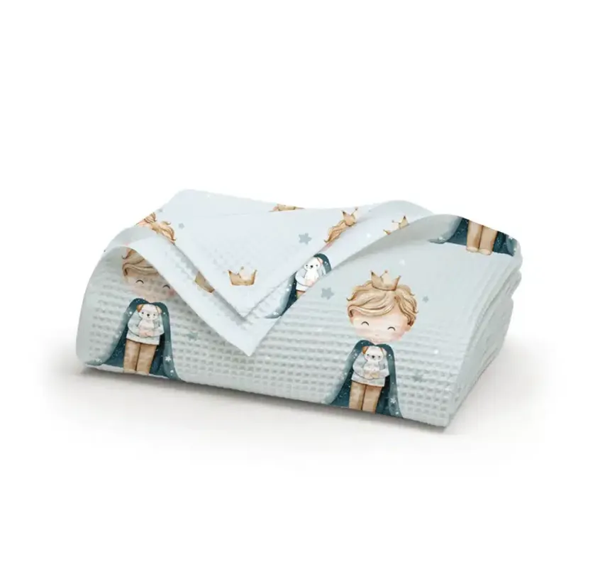 Πικέ Κουβέρτα Μονή 160x240 Borea Little King