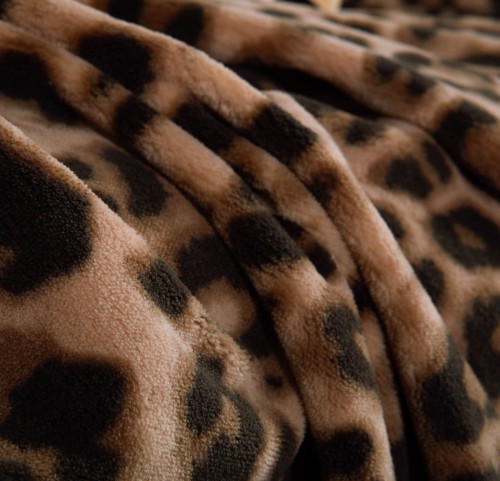 Κουβερτάκι Καναπέ 130x180 Nef-Nef Cheetar Brown