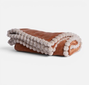 Κουβερτάκι Καναπέ 130x180 Nef-Nef Pompozia Camel