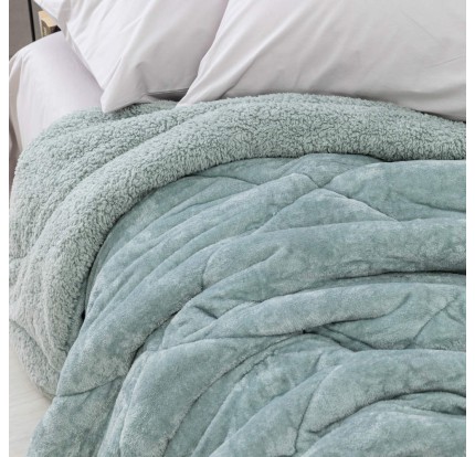 Κουβερτοπάπλωμα Μονό Borea Cozy Μέντα