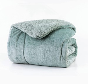 Κουβερτοπάπλωμα Μονό Borea Cozy Μέντα