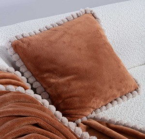 Διακοσμητικό Μαξιλάρι 45x 45 Nef - Nef Pompozia Camel