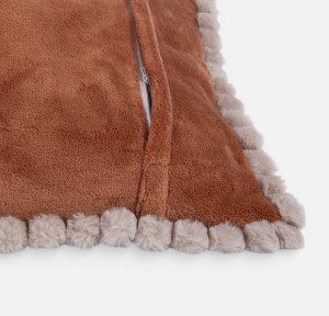Διακοσμητικό Μαξιλάρι 45x 45 Nef - Nef Pompozia Camel