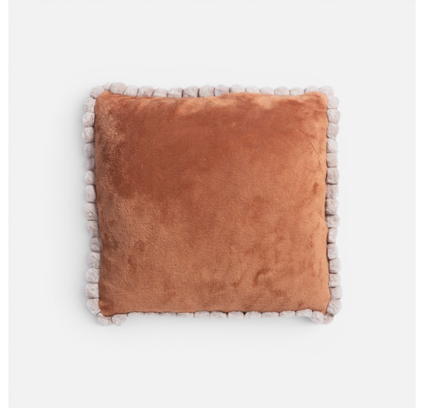 Διακοσμητικό Μαξιλάρι 45x 45 Nef - Nef Pompozia Camel