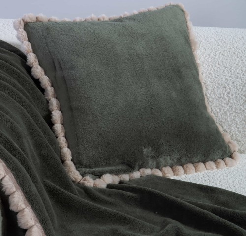 Διακοσμητικό Μαξιλάρι 45x 45 Nef - Nef Pompozia Green