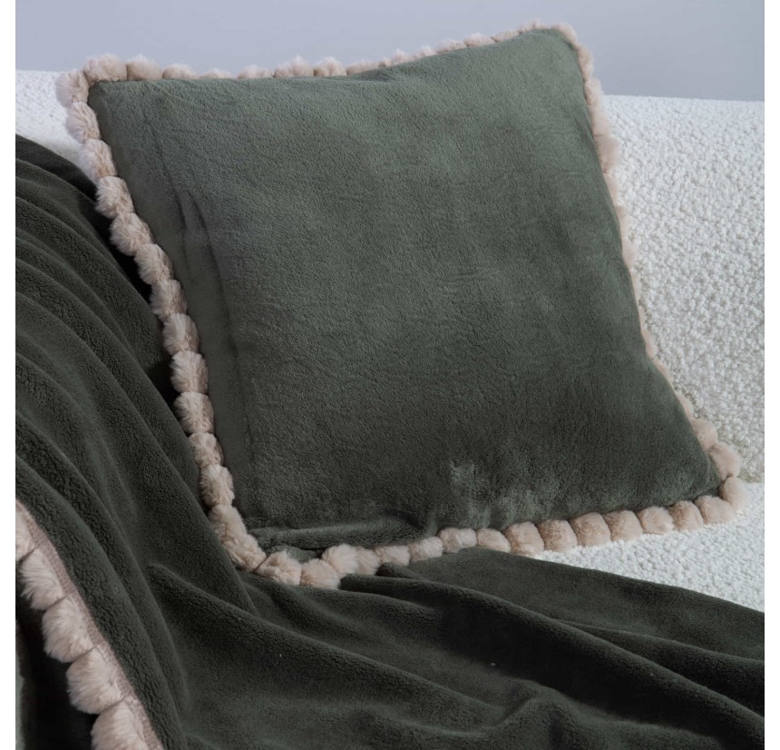 Διακοσμητικό Μαξιλάρι 45x 45 Nef - Nef Pompozia Green