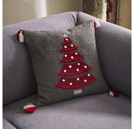 Χριστουγεννιάτικη Διακοσμητική Μαξιλαροθήκη (45x 45) Gofis Home Xmas 165 Χριστουγεννιάτικη Διακοσμητική Μαξιλαροθήκη (45x 45) Gofis Home Xmas 165
