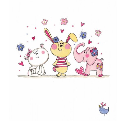 Ευχετήρια Κάρτα Rachel Ellen Desighn GMIN63 Baby Girl