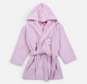 Βρεφικό Μπουρνούζι Με Κουκούλα Nef-Nef Ballerine World Light Lilac