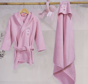 Βρεφικό Μπουρνούζι Με Κουκούλα Nef-Nef Ballerine World Light Lilac Βρεφικό Μπουρνούζι Με Κουκούλα Nef-Nef Ballerine World Light Lilac