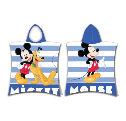 Παιδικό Πόντσο Θαλάσσης Βαμβακερό 50x115 Mickey