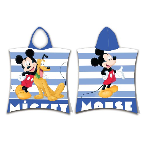 Παιδικό Πόντσο Θαλάσσης Βαμβακερό 50x115 Mickey