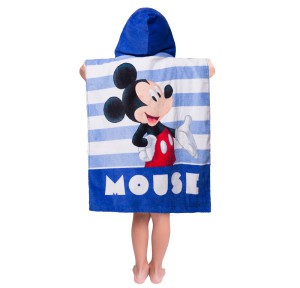 Παιδικό Πόντσο Θαλάσσης Βαμβακερό 50x115 Mickey Παιδικό Πόντσο Θαλάσσης Βαμβακερό 50x115 Mickey