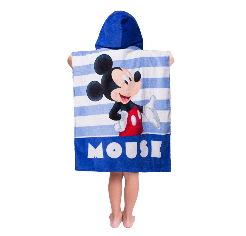 Παιδικό Πόντσο Θαλάσσης Βαμβακερό 50x115 Mickey Παιδικό Πόντσο Θαλάσσης Βαμβακερό 50x115 Mickey