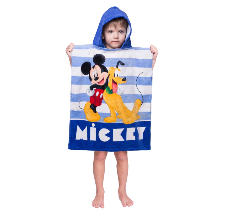 Παιδικό Πόντσο Θαλάσσης Βαμβακερό 50x115 Mickey Παιδικό Πόντσο Θαλάσσης Βαμβακερό 50x115 Mickey