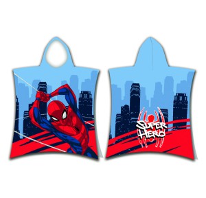Παιδικό Πόντσο Θαλάσσης Βαμβακερό 50x115 Spiderman Παιδικό Πόντσο Θαλάσσης Βαμβακερό 50x115 Spiderman