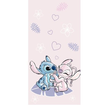 Παιδική Πετσέτα Θαλάσσης Βαμβακερή 70x140 Stitch & Angel Παιδική Πετσέτα Θαλάσσης Βαμβακερή 70x140 Stitch & Angel