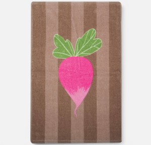 Πετσέτα Κουζίνας Βελουτέ 40x60 Nef-Nef Radish Brown