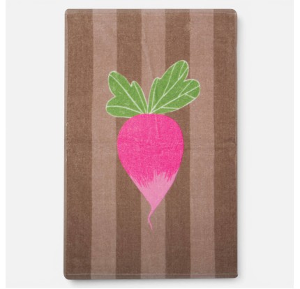 Πετσέτα Κουζίνας Βελουτέ 40x60 Nef-Nef Radish Brown