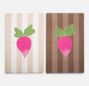 Πετσέτα Κουζίνας Βελουτέ 40x60 Nef-Nef Radish Brown